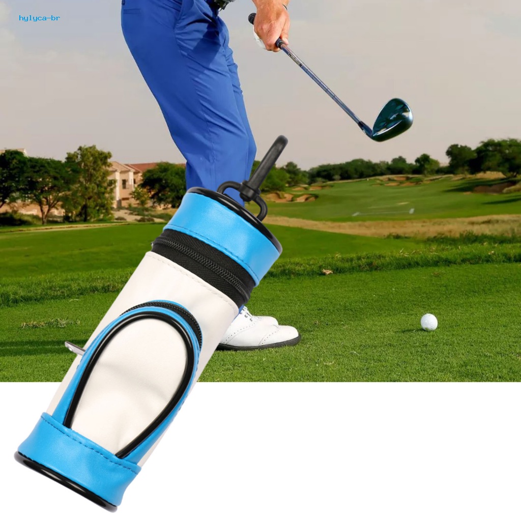 Túi Đeo Hông Bằng Da Đựng Bóng Golf Chống Mòn Tiện Dụng