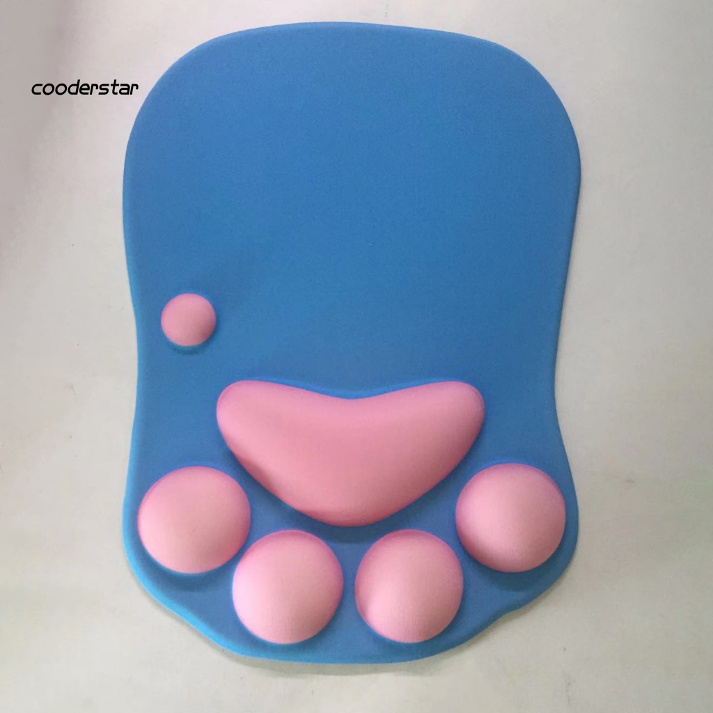 Tấm Lót Chuột Hình Bàn Chân Mèo 3D Siêu Bền Tiện Dụng Cho Văn Phòng
