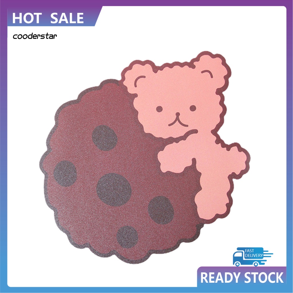 Tấm Lót Chuột Hình Gấu Hoạt Hình Dễ Thương Cho Học Sinh