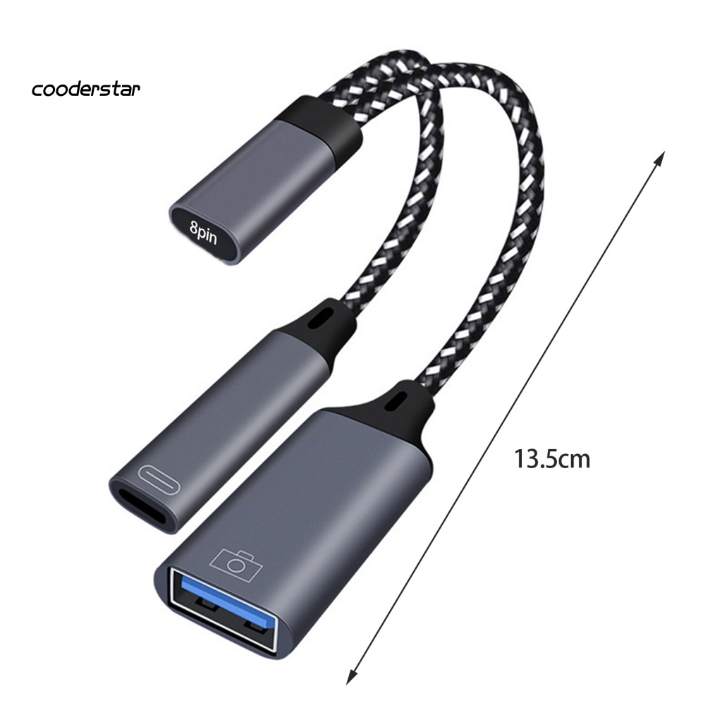 Cáp Chuyển Đổi 8 Pin Độ Ổn Định Cao Chuyên Dụng Cho Điện Thoại / Máy Tính