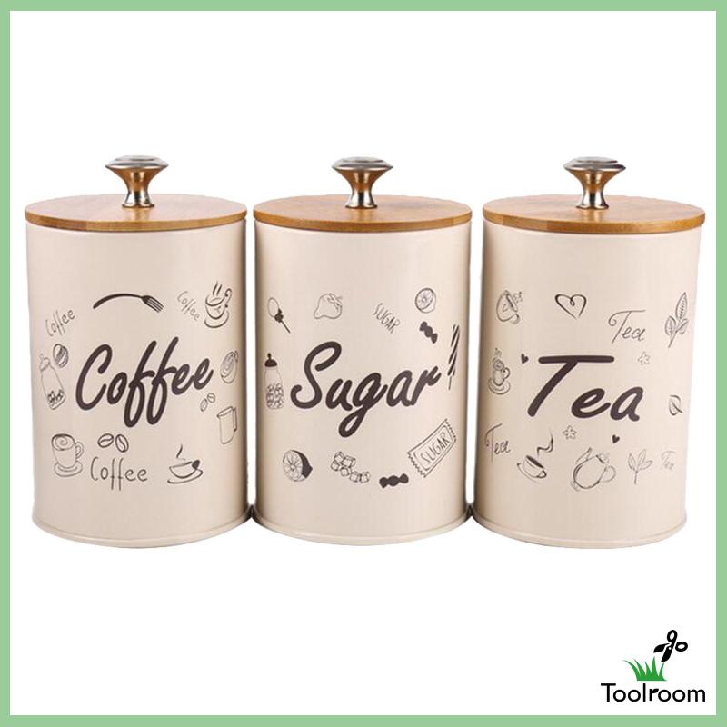 Bộ 3 Hộp Thiếc Đựng Kẹo Có Nắp Đậy Tiện Dụng