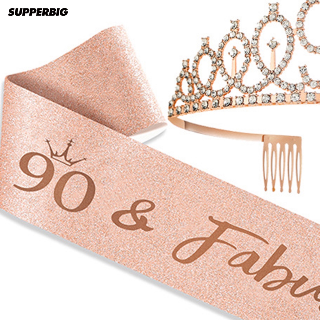 Vương Miện Thắt Dây Ruy Băng Đáng Yêu Cho Tiệc Sinh Nhật