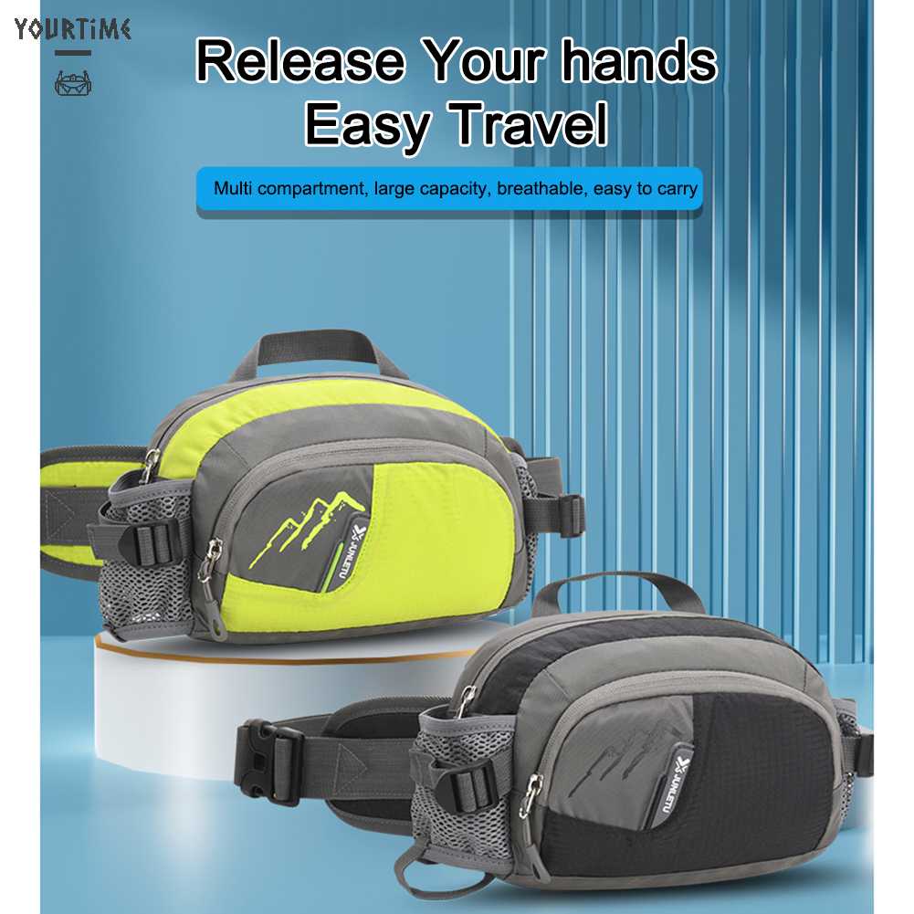 Túi Đeo Hông Thể Thao Có Giá Đỡ Chai Nước