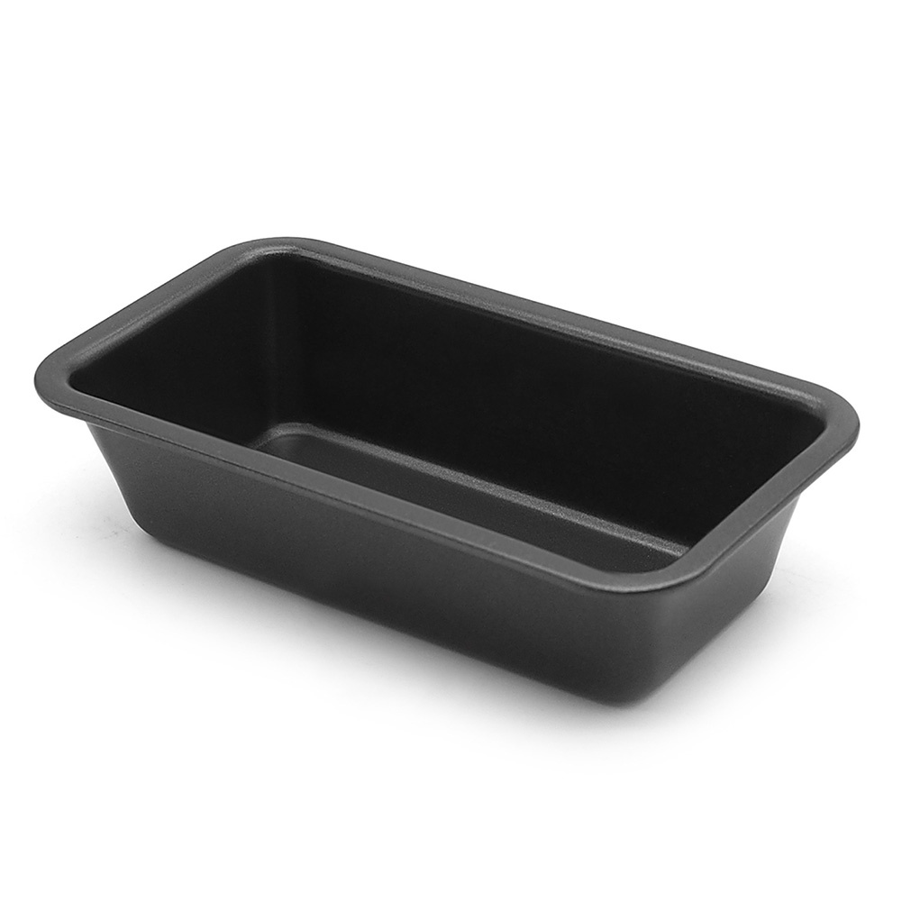 Khuôn Nướng Bánh Mì Bằng Thép Carbon Chống Dính Màu Đen 5 inch