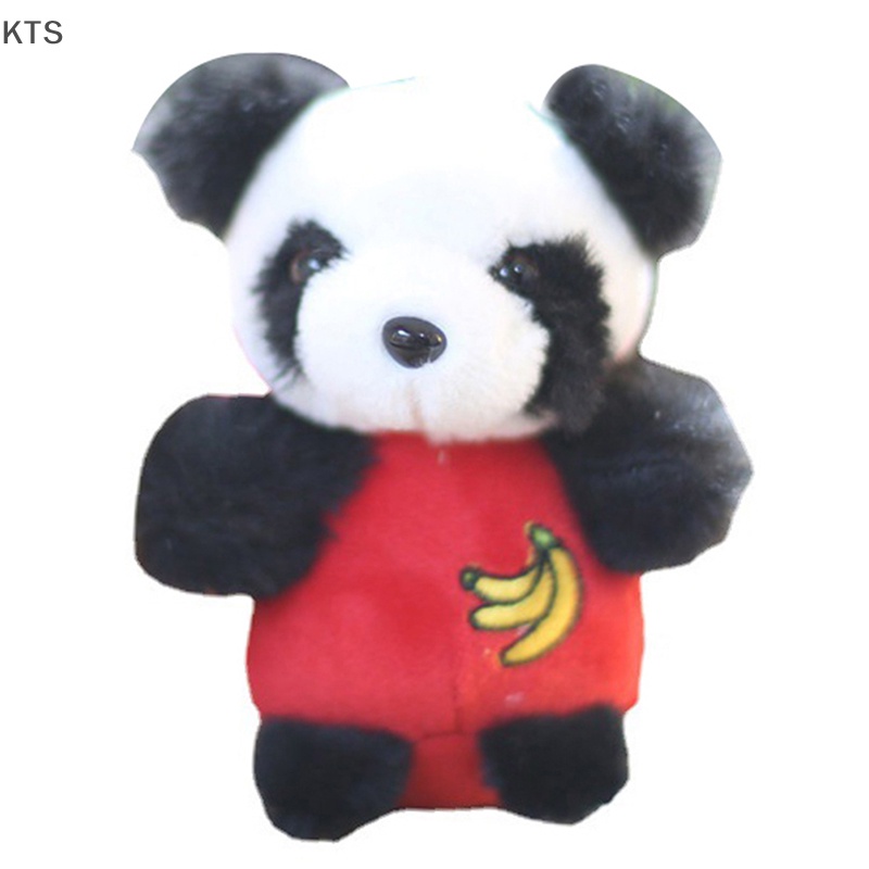 1 Móc Khóa Gấu Trúc Nhồi Bông Dễ Thương 12cm