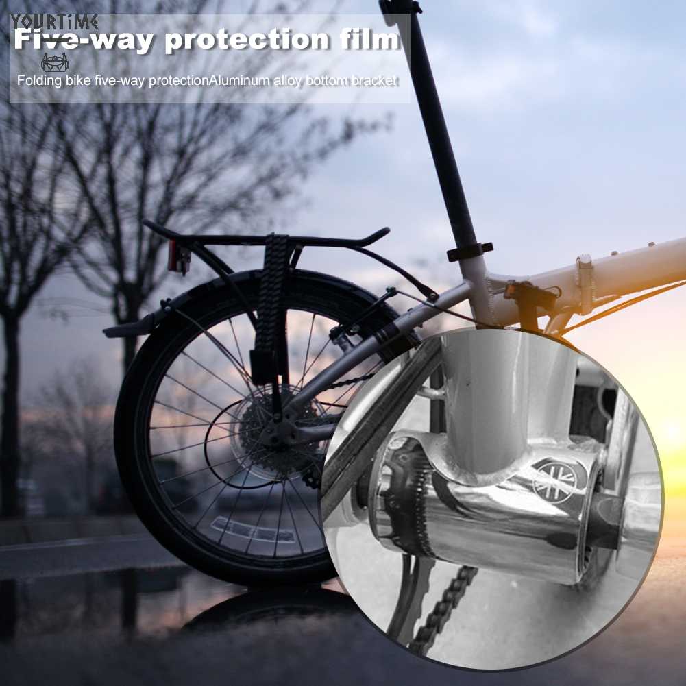 Miếng Dán Bảo Vệ Khung Kim Loại Cho Xe Đạp Brompton