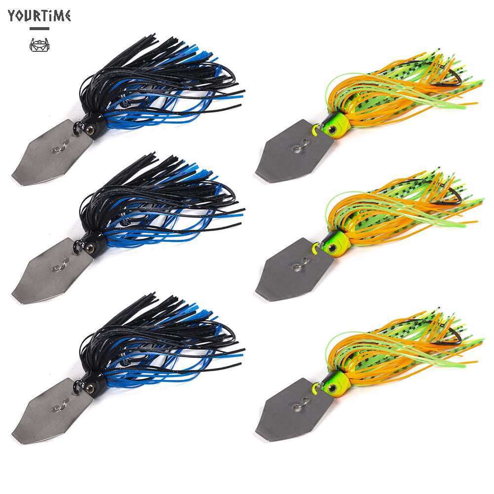 Set 6 Mồi Giả Nhử Cá Bằng Nhựa Gắn Kèm Móc Câu