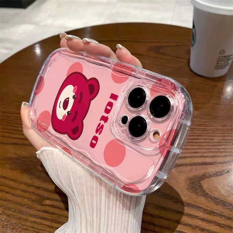 ✅Ốp Điện Thoại Dẻo Họa Tiết Chú Gấu Nhỏ Dễ Thương Chống Sốc Cho Iphone11Iphone12Plus7 / max 14proins 138