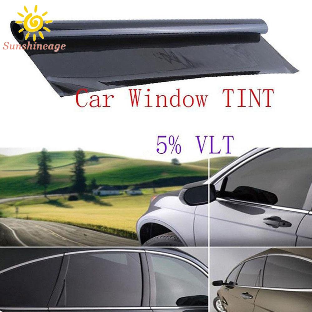 Miếng Dán Trang Trí Xe Hơi Chống Trầy Xước Màu Đen