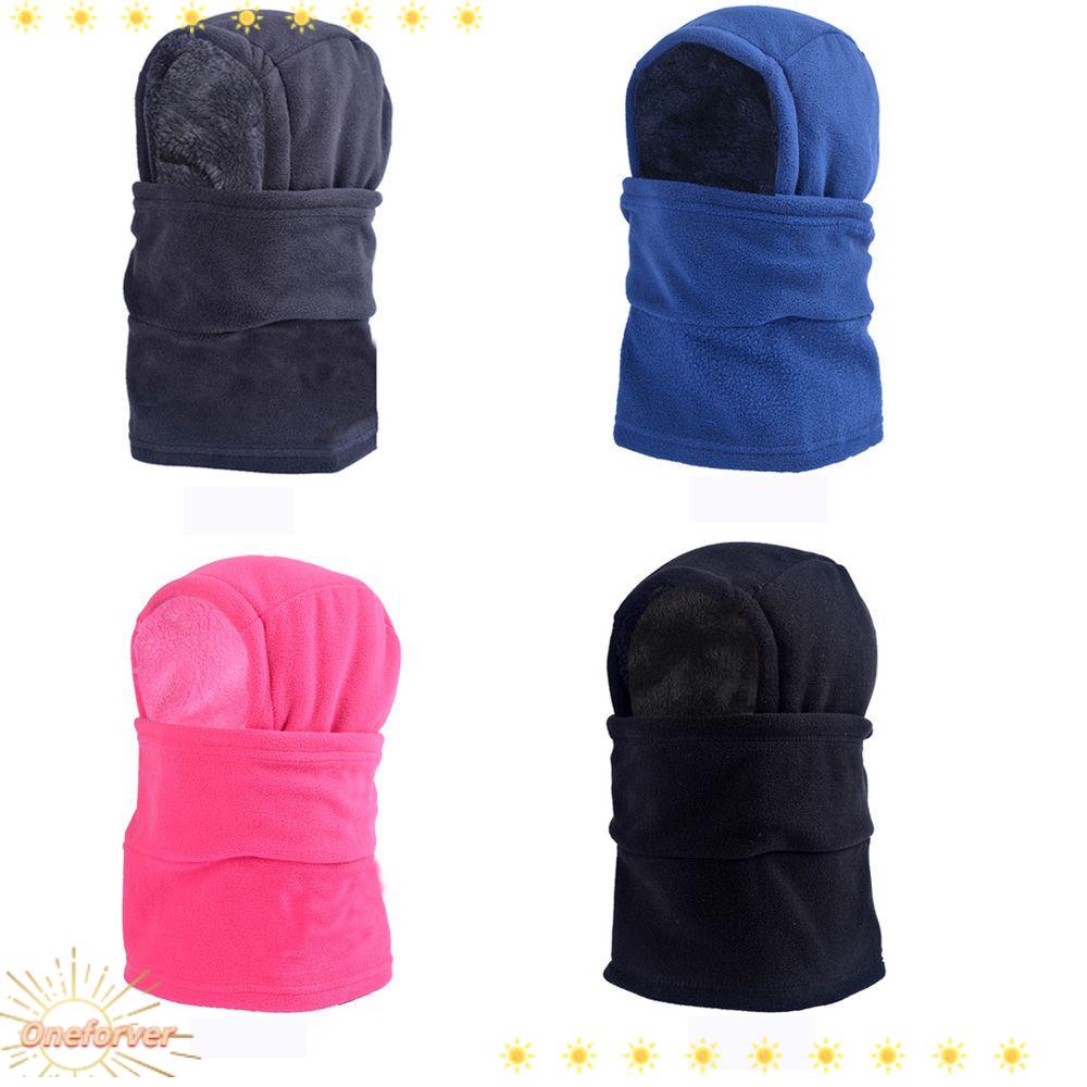 Mũ Lông Cừu Trùm Đầu Và Cổ Giữ Ấm Chống Lạnh Cho Mùa Đông