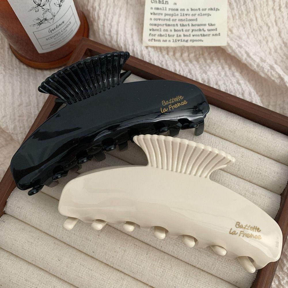 Kẹp Tóc Đuôi Ngựa Cỡ Lớn Thiết Kế Tinh Tế Thời Trang Cho Nữ