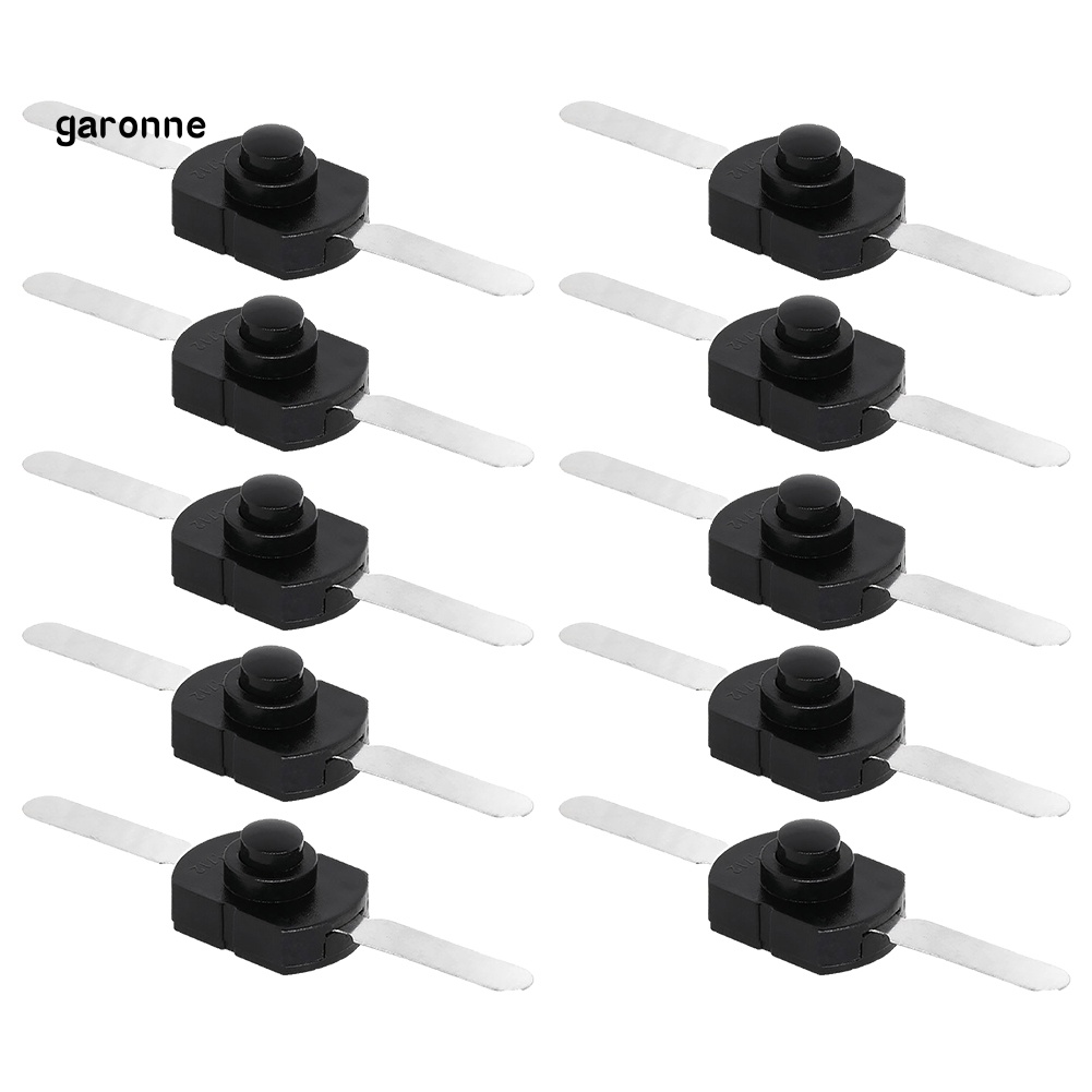 Set 10 Công Tắc Ấn DC 30V 1A Cho Đèn Pin