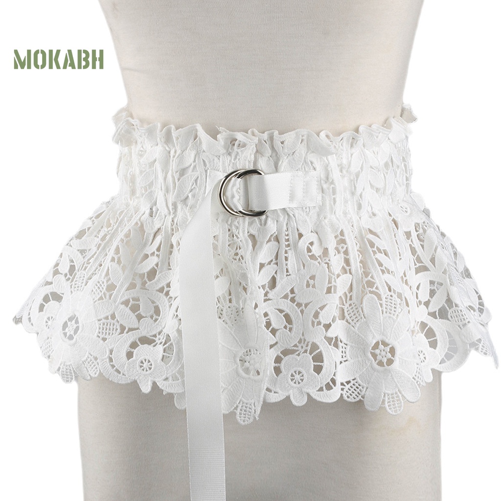 [Mok Abh] Thắt Lưng Thắt Nơ Co Giãn Màu Trơn Trang Trí Đám Cưới Dành Cho Nữ