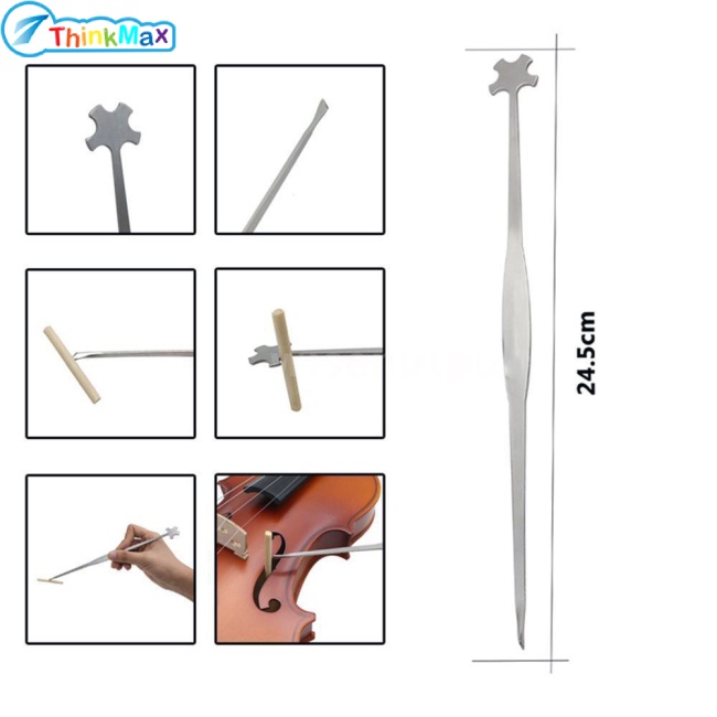 Dụng Cụ Sửa Chữa Âm Thanh Bằng Thép Không Gỉ Cho Đàn Violin