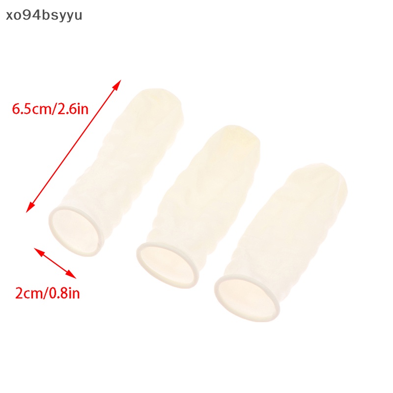 Set 100 / 200 / 300 Găng Tay Nhựa xo94bsyyu Chuyên Dụng Cho Salon Làm Móng