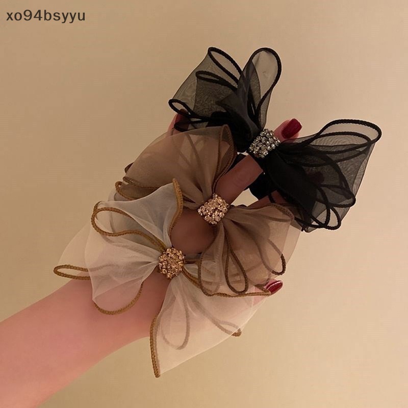 Xo94bsyu Dây Buộc Tóc Lưới Đơn Giản Cá Tính Dễ Phối Đồ Thời Trang Mới 2022 VN