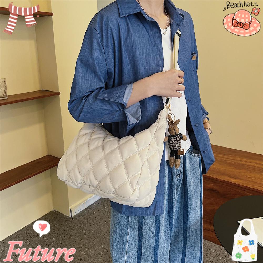 Túi Xách Nữ Đeo Vai Họa Tiết Caro Thời Trang Cá Tính