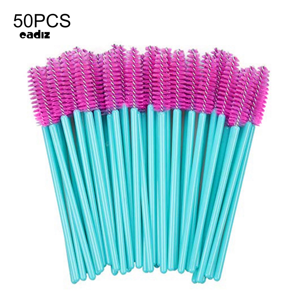 Bộ 50 Cọ Trang Điểm Lông Mi / Lông Mày Dùng Một Lần Tiện Dụng