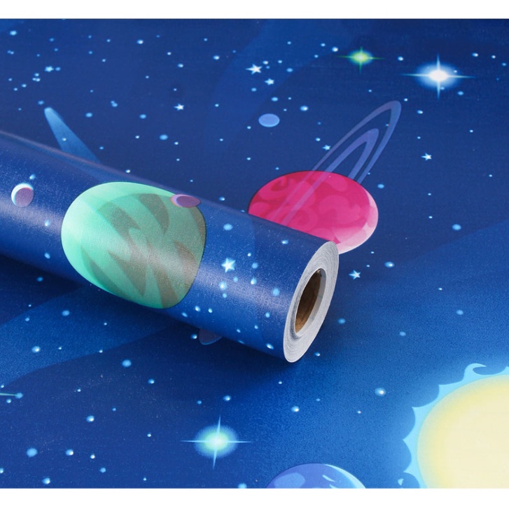 5 Mét Decal Giấy Dán Tường HOẠT HÌNH Khổ 45cm, Keo Sẵn