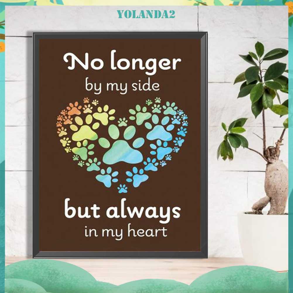 Tranh Đính Đá Kim Cương Toàn Bộ 5D DIY Hình Chữ Cái