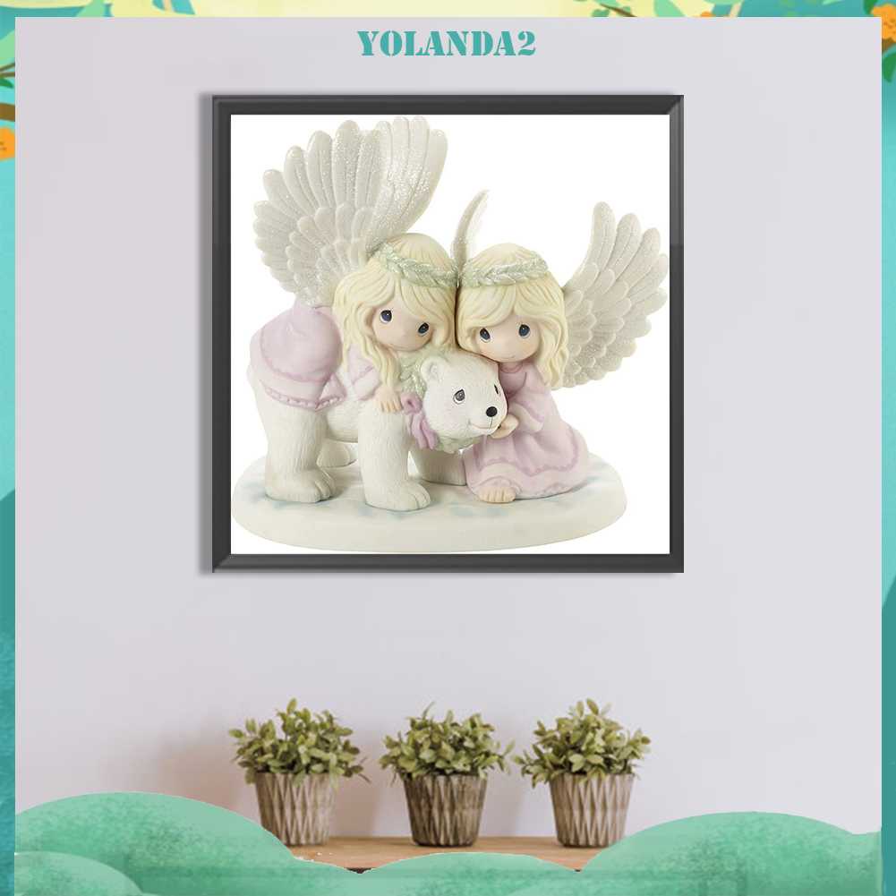 Bộ Tranh Đính Đá 5D Họa Tiết Hoạt Hình Độc Đáo DIY Dùng Trang Trí Nhà Cửa