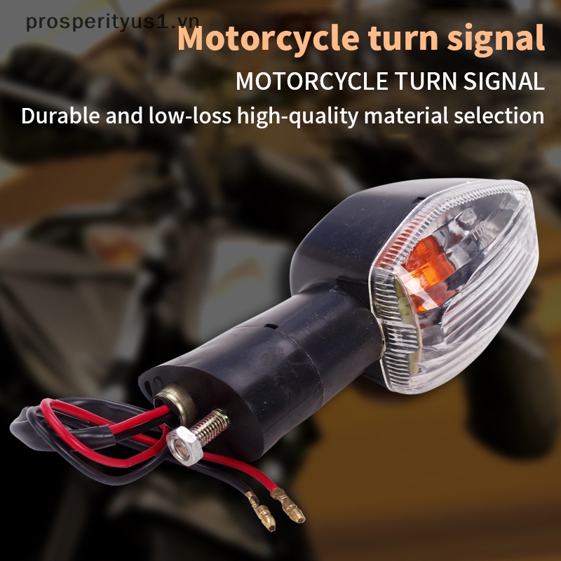 1 [prosperityus1] 2 / 3 Dây Đèn Xi Nhan Trước Và Sau Siêu Bền Chất Lượng Cao Cho Xe Máy / Xe Hơi