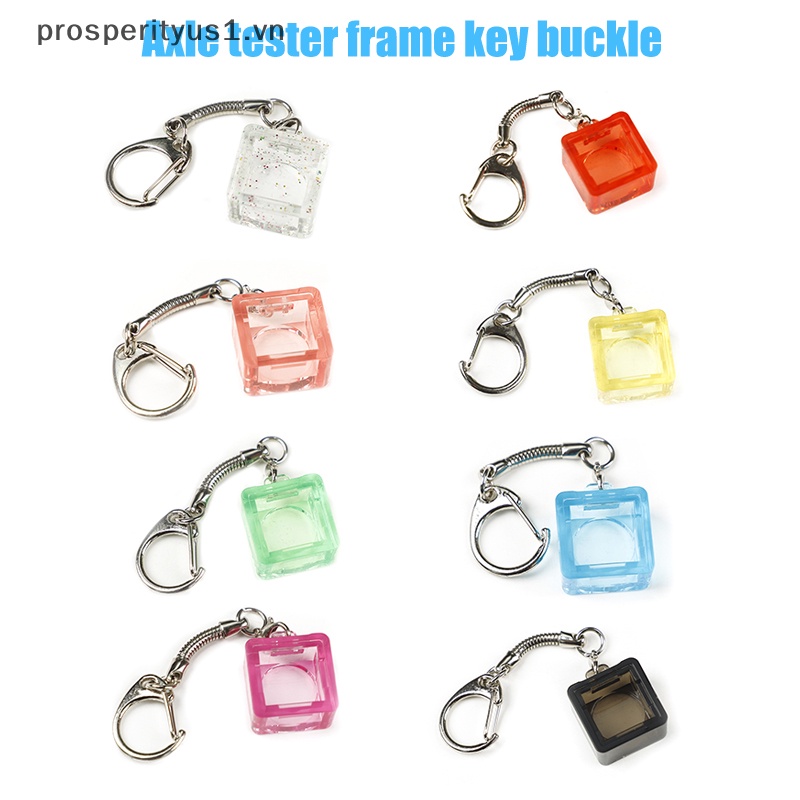 [prosperityus1] Dụng Cụ Kiểm Tra Công Tắc Trục Đơn Khung Nhấn Đơn Dạng Móc Khóa Cảm Biến Bàn Phím Không Thấm Nước [VN