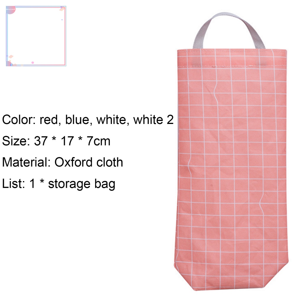 Túi Đựng Túi Rác Treo Tường Tiết Kiệm Không Gian Tiện Dụng Cho Gia Đình