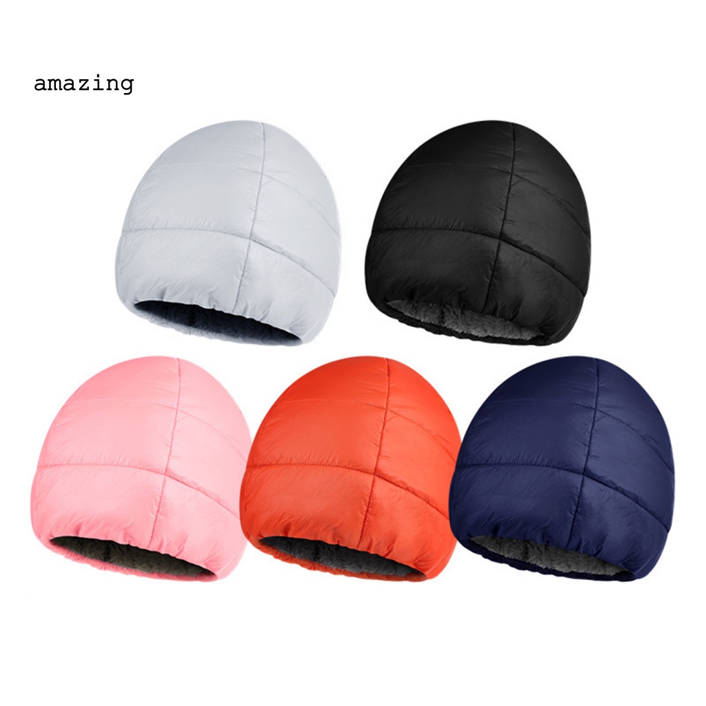 Mũ Đi Xe Đạp Unisex Bằng Vải Bông Chống Gió Co Giãn Thoải Mái Mặc Vào Mùa Đông