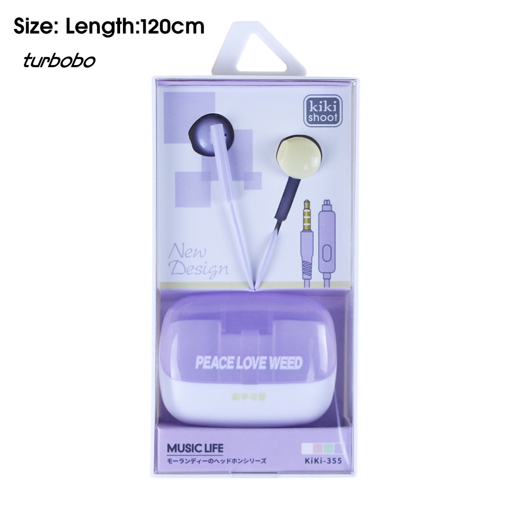 Tai Nghe Nhét Tai Có Dây HD Và Micro Âm Thanh Nổi 3.5mm Kiểu Hoạt Hình Dễ Thương Cho Bé