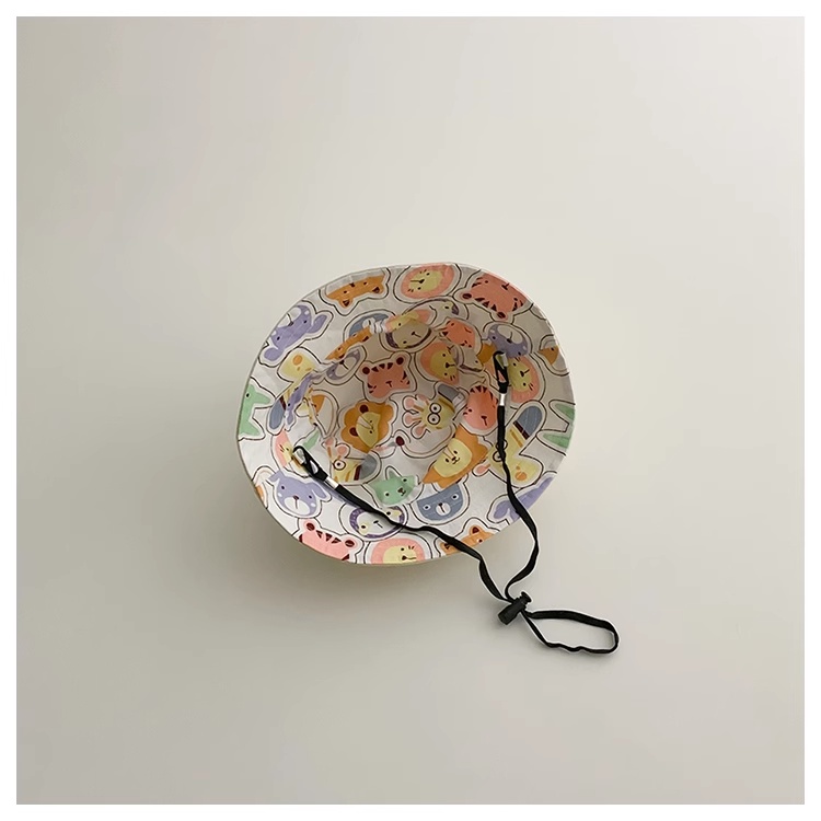 Mũ Tai Bèo Hai Mặt Chống Nắng Siêu Dễ Thương Thời Trang Mùa Hè Cho Bé Trai Và Gái