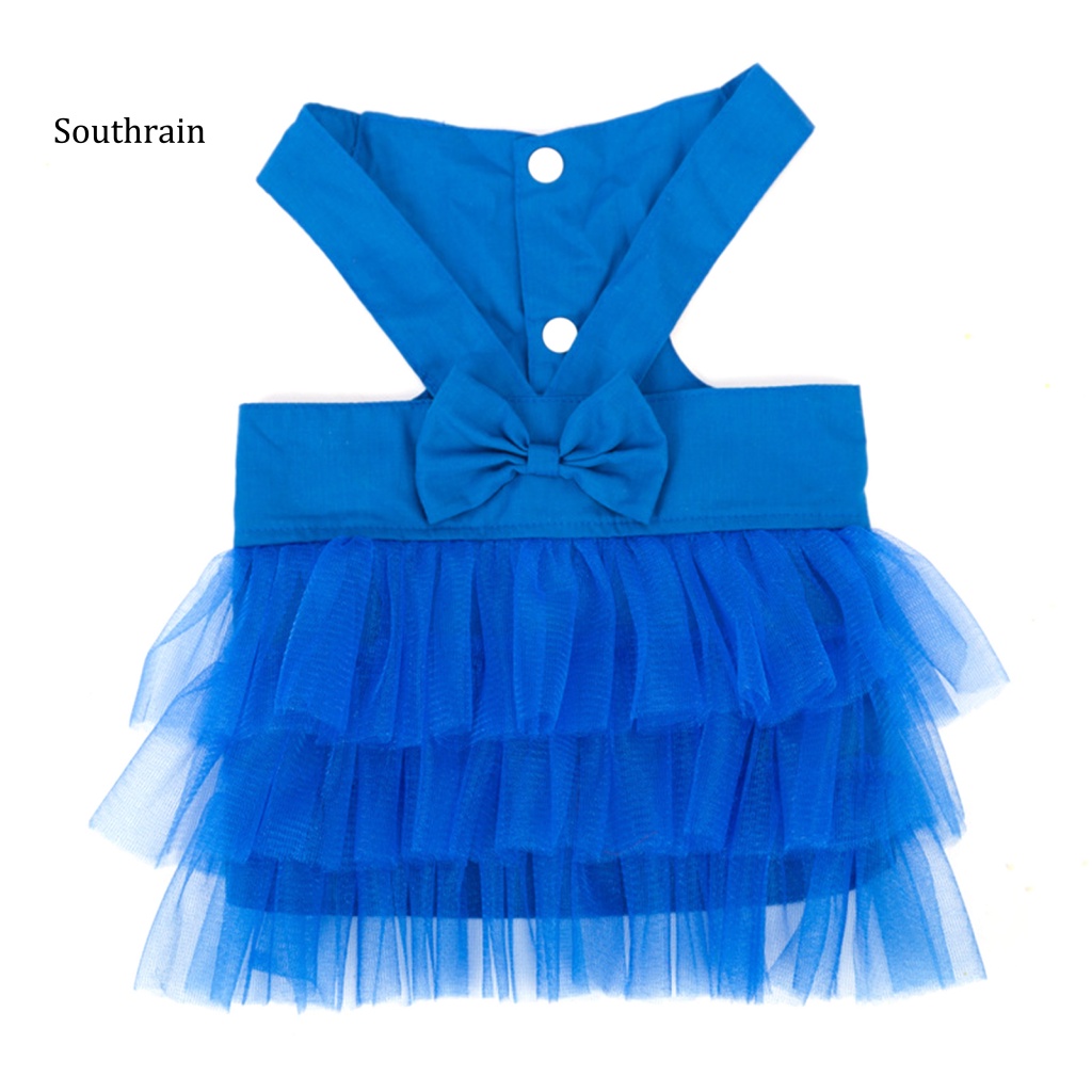 Đầm Tulle Không Tay Thoáng Khí Thời Trang Mùa Hè Cho Cún Cưng