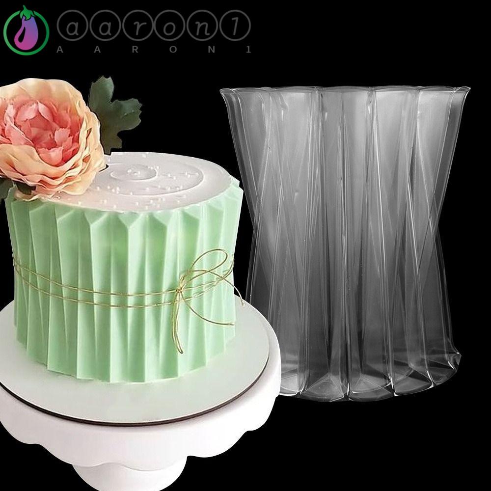 Aaron1 Khuôn Nhựa Hỗ Trợ Trang Trí Bánh Kem Tiện Lợi