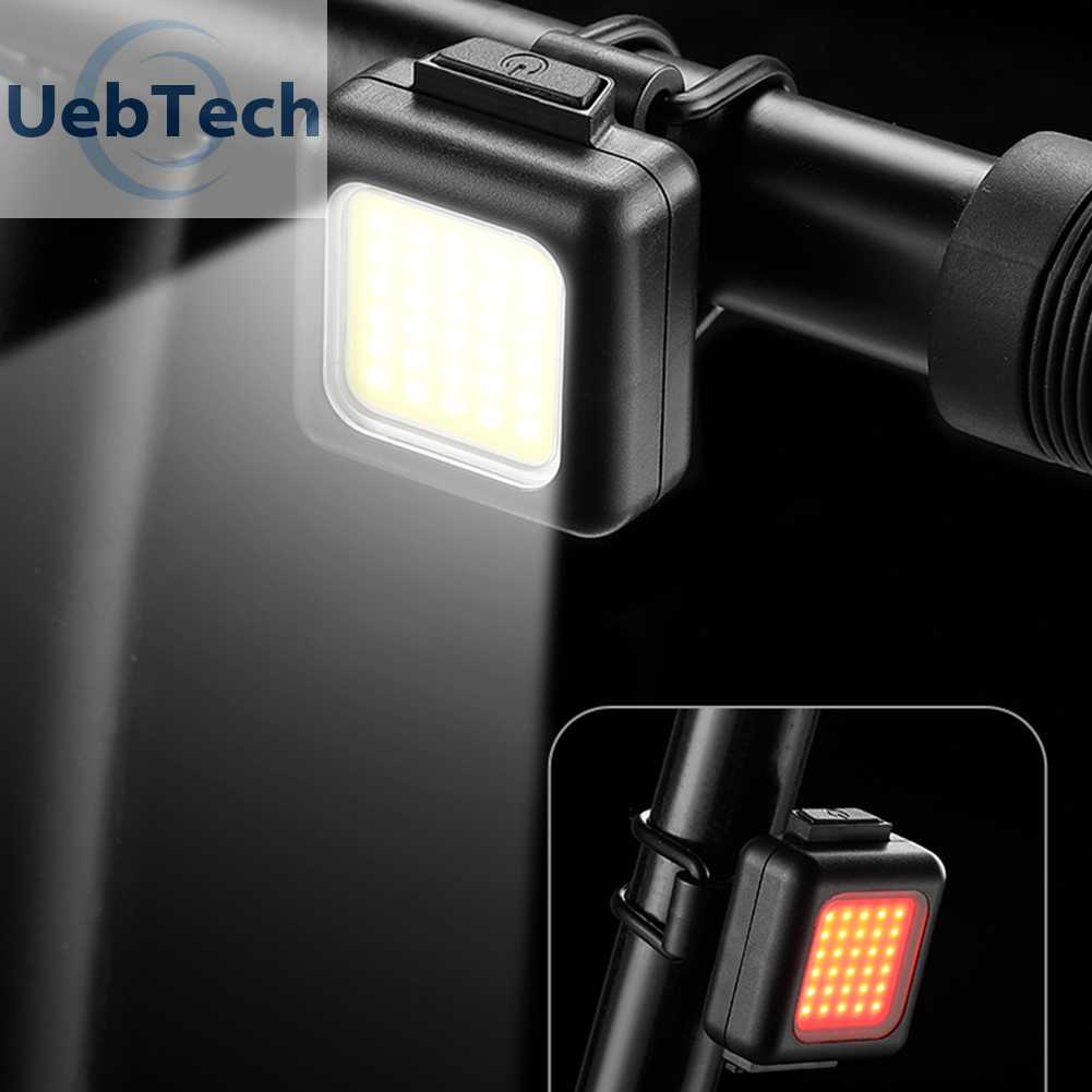 Đèn LED COB Chống Nước 130LM / 80LM 150mAh Cổng Sạc USB Loại C Cho Xe Đạp