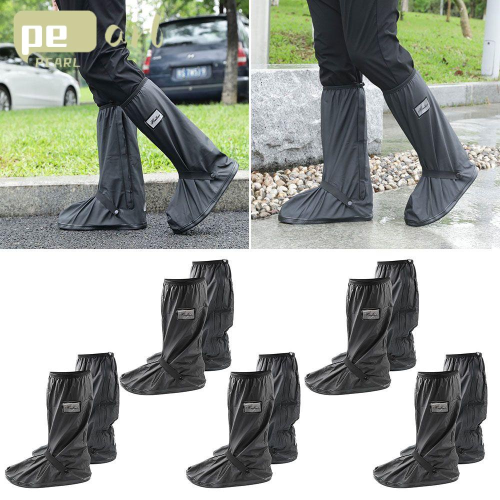 .1 Cặp Bọc Giày Đi Mưa Chống Trượt Dày Dặn Có Thể Gấp Gọn Ốp