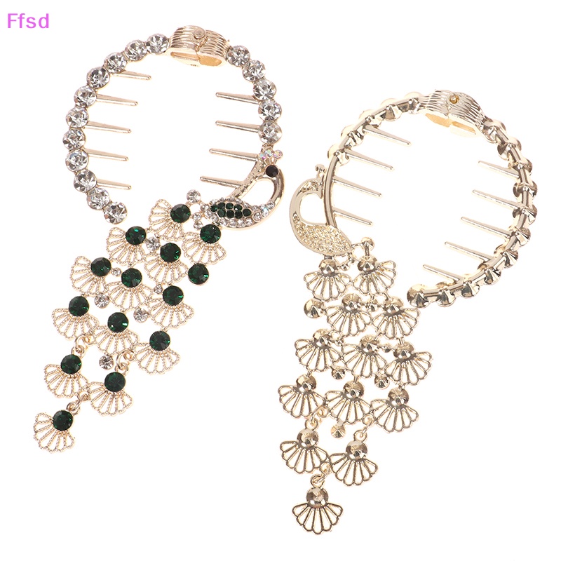 Kẹp Tóc Đuôi Ngựa Đính Đá Thời Trang