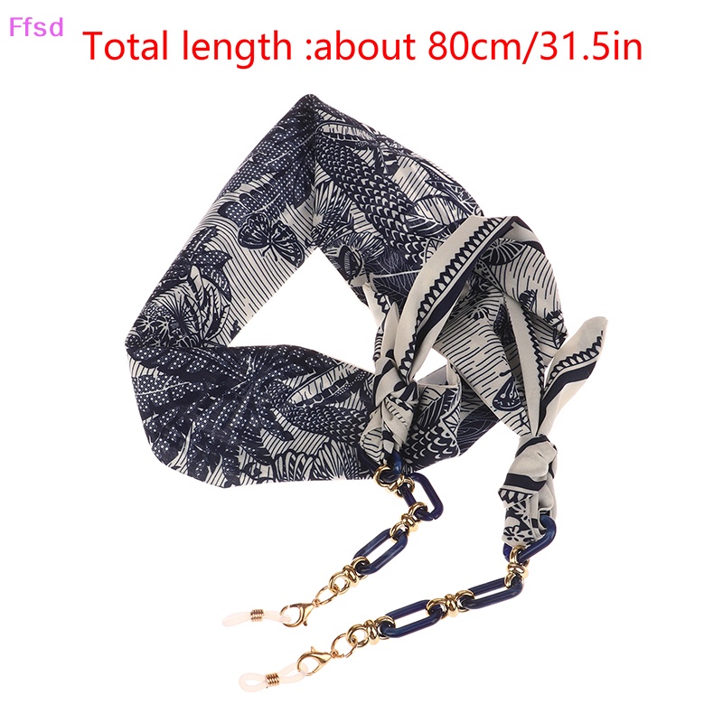 1 Dây Đeo Giữ Mắt Kính Bằng Acrylic Và Ruy Băng Lụa