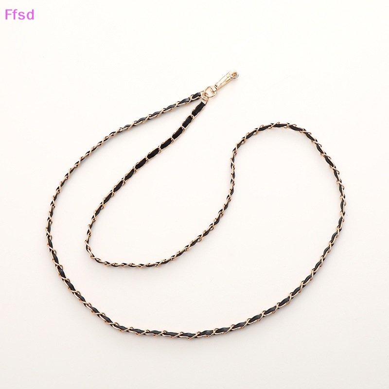 {Ffsd} Dây Đeo Túi Xách Đeo Vai / Điện Thoại Dạng Xích Kim Loại Màu Vàng / Bạc Chống Thất Lạc