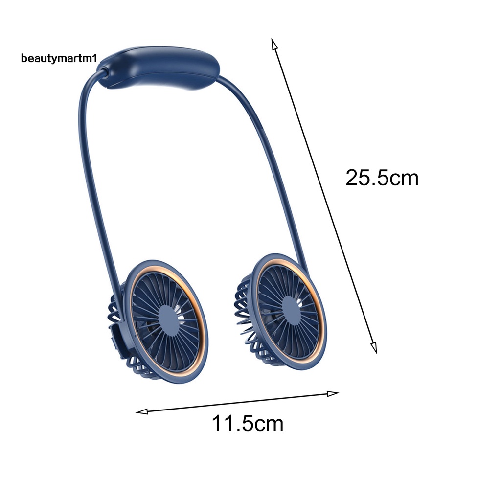Quạt Mini Đeo Cổ Có Thể Gấp Gọn Mang Đi Du Lịch BMM1