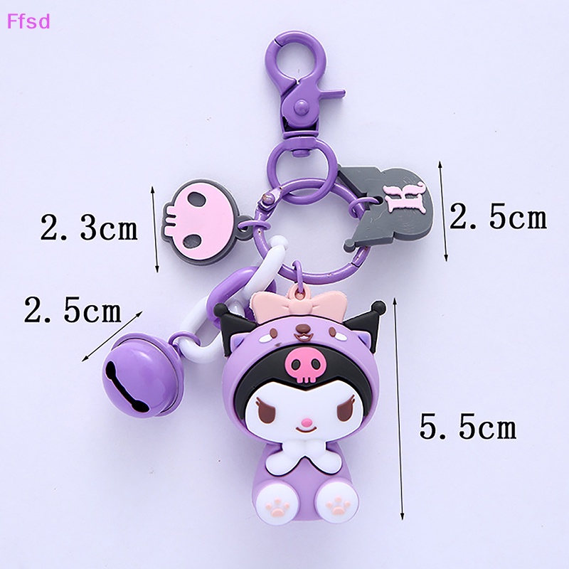 {Ffsd} Móc Khóa Búp Bê Hoạt Hình Sanrio Cinnamon Melody Dễ Thương Trang Trí Xe Hơi * Bán Chạy