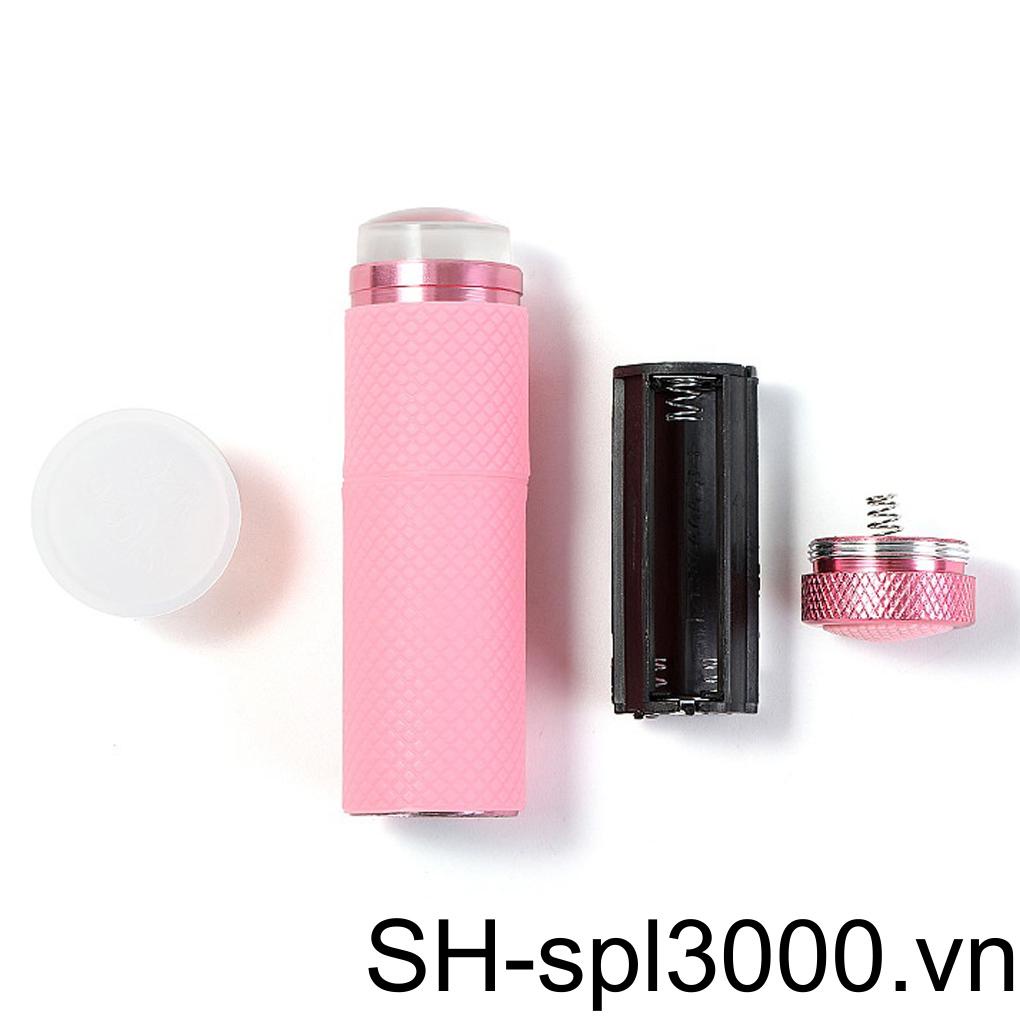 Đèn Sấy Khô Móng Tay Bằng Silicone Sử Dụng Pin Tiện Lợi