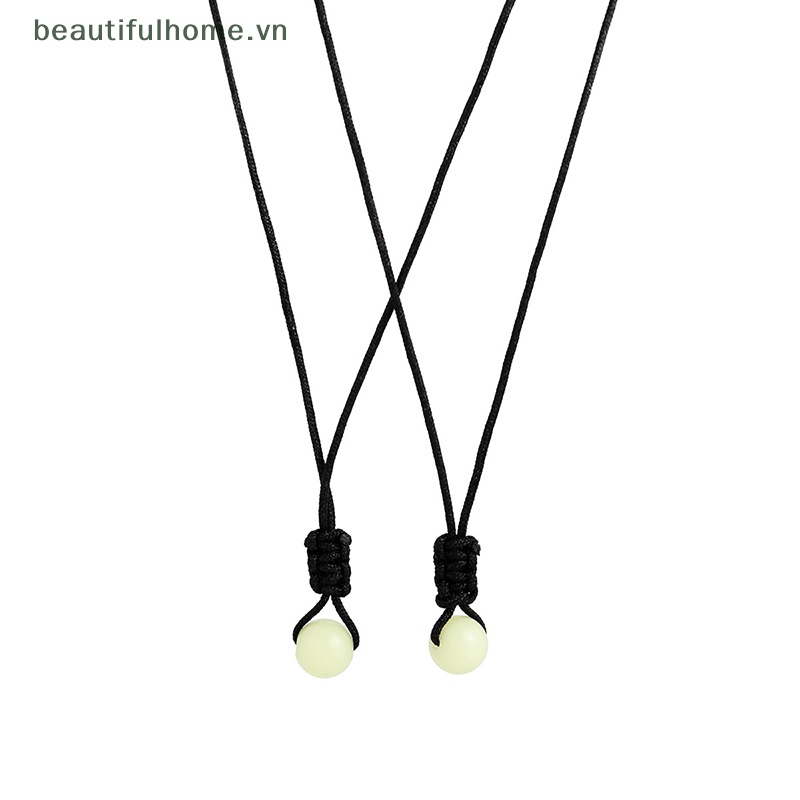 Vòng Cổ Choker Hai Lớp Bằng Đá Dạ Quang Đơn Giản Có Thể Điều Chỉnh Cho Nữ