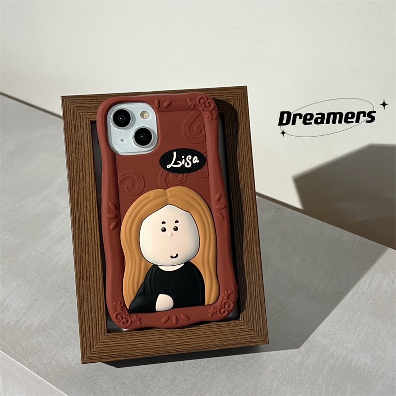 Ốp Điện Thoại Silicon TPU Mềm In Họa Tiết Hoạt Hình 3D Cổ Điển Chống Rơi Cho iPhone 14 13 12 11 Pro Max