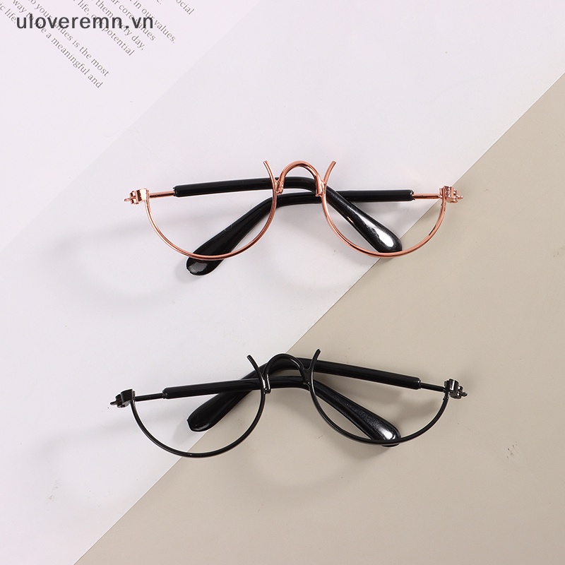 Kính Mát Tròn Không Gọng 8CM 18 Inches Dành Cho Búp Bê