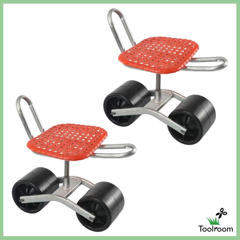 Ghế Ngồi Làm Vườn Có Bánh Xe Điều Chỉnh Độ Cao Chống Trượt