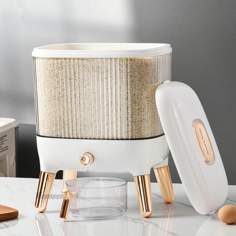 [Fenteer1] Thùng Đựng Gạo Sức Chứa Lớn Cho Gia Đình