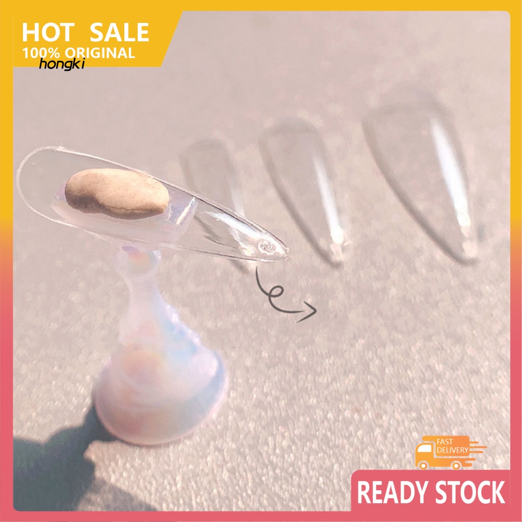 Bộ 5 Giá Đỡ Trưng Bày Móng Tay Bằng Nhựa Chống Trượt Tiện Dụng Cho Salon DIY