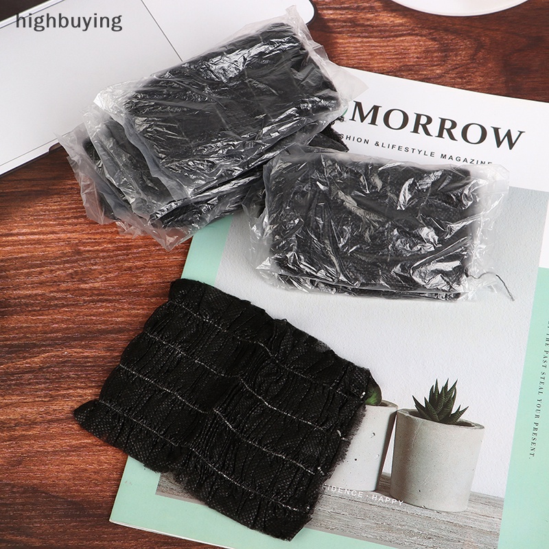 Set 10 Băng Đô Cài Tóc Co Giãn Bằng Vải Không Dệt Dùng Một Lần Đa Ứng Dụng