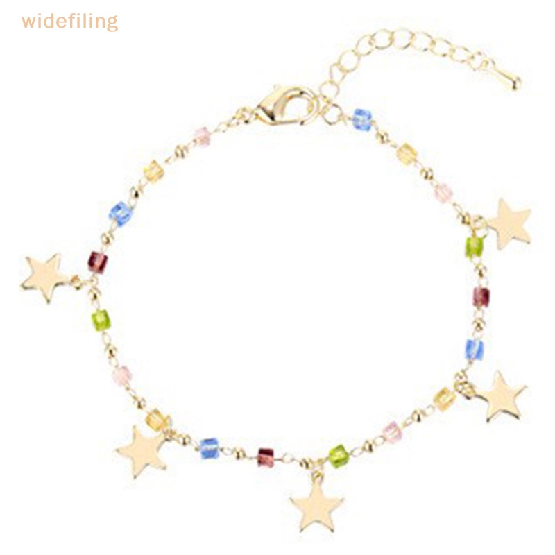 Vòng Tay Chuỗi Hạt Pha Lê Nhiều Màu Phong Cách Vintage Thời Trang Cho Nữ