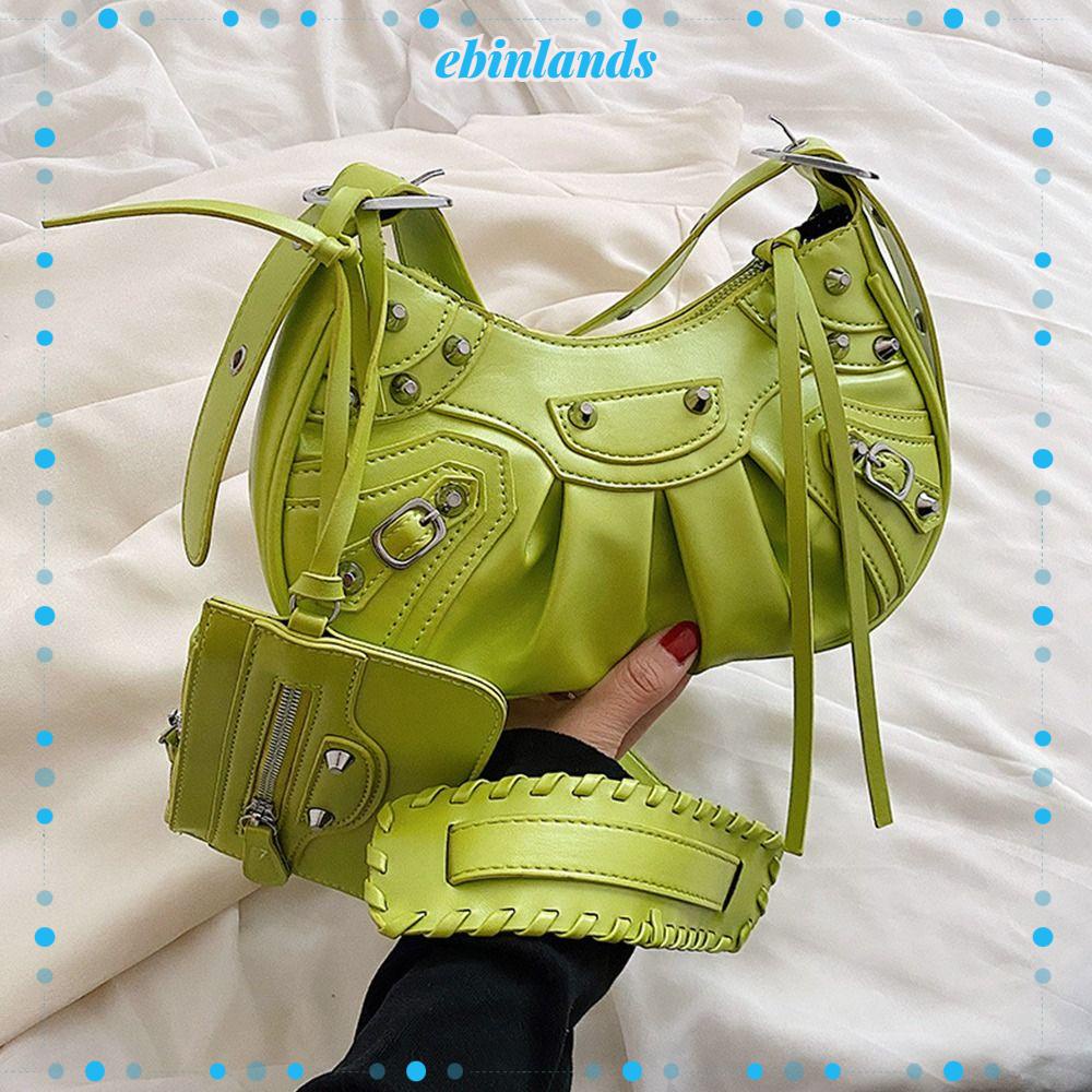 Túi Đeo Vai Da PU ĐíNh Đinh TáN Cho Nữ